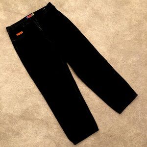 Empyre Black Loose Fit Baggy Jeans